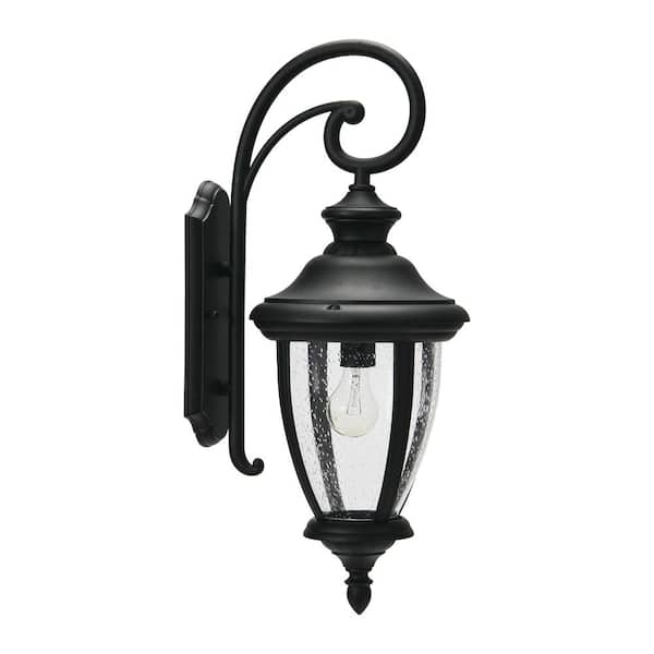 Prestwick - Metal and Glass Outdoor Light, Matte Black