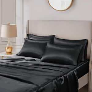  Satin Fitted Sheet, Twin Fitted Sheet Only, 1 - Piece