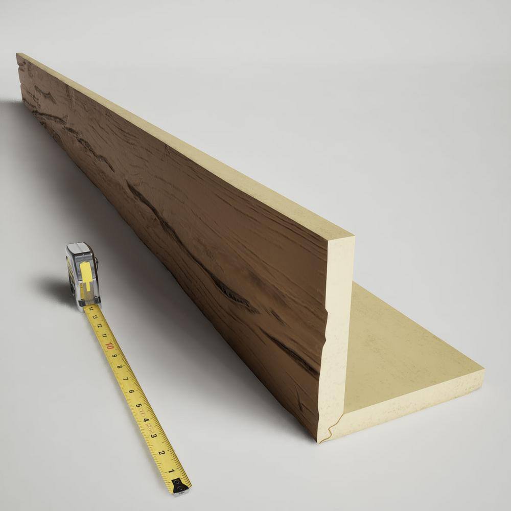 Toffee Faux Wood Beam 4"H x 8"W x 22'L