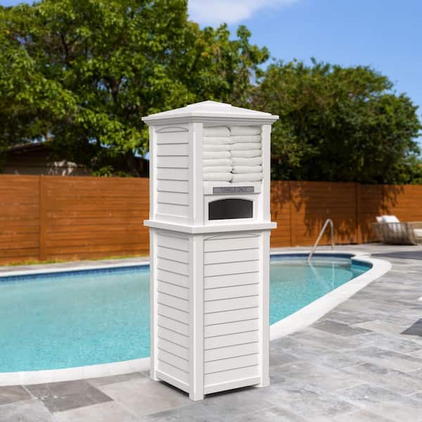 Lakeland White Polyethylene Towel Valet