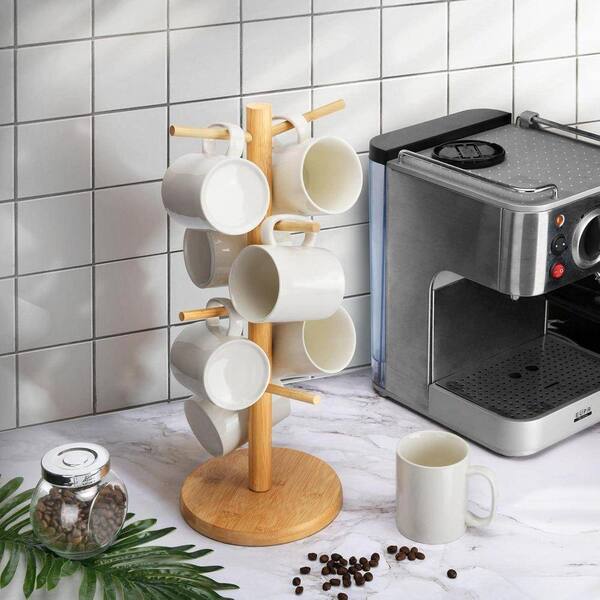 93 brand coffee mug set Ridge White Mugs, Set of 4