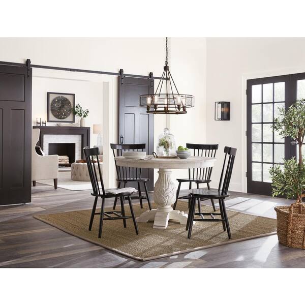 home depot black dining chairs