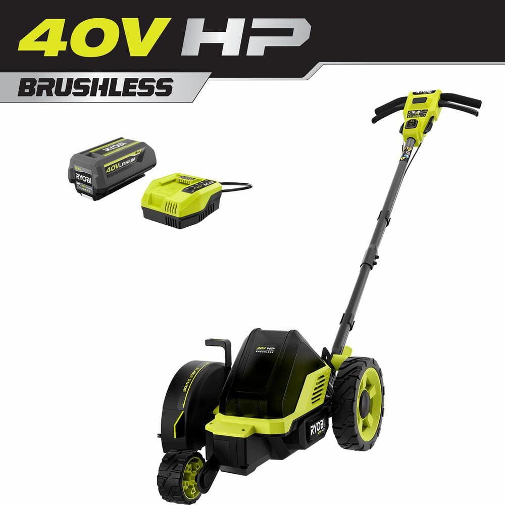 New Ryobi 40 volt 3wheel Edger Lawn Mower Forum