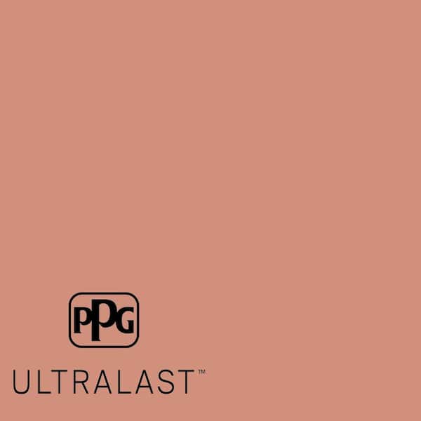PPG UltraLast 1 qt. #PPG1063-5 Orange Essential Matte Interior Paint and Primer