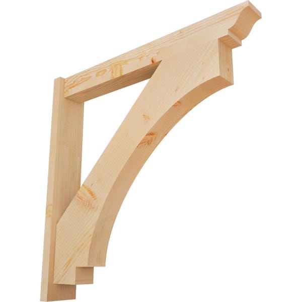 Ekena Millwork 6 in. x 36 in. x 36 in. Douglas Fir Imperial Traditional Smooth Outlooker