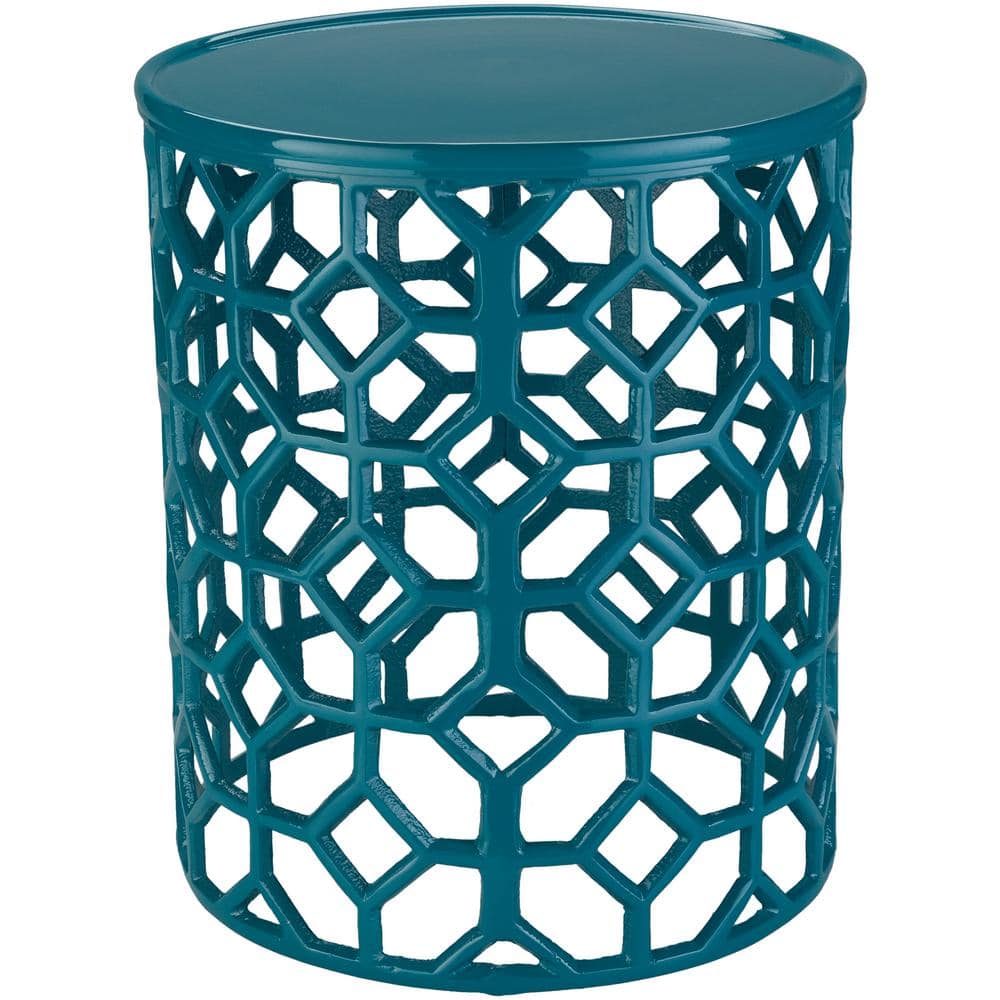 Artistic Weavers Athina Teal Accent Table S00151099040 The Home