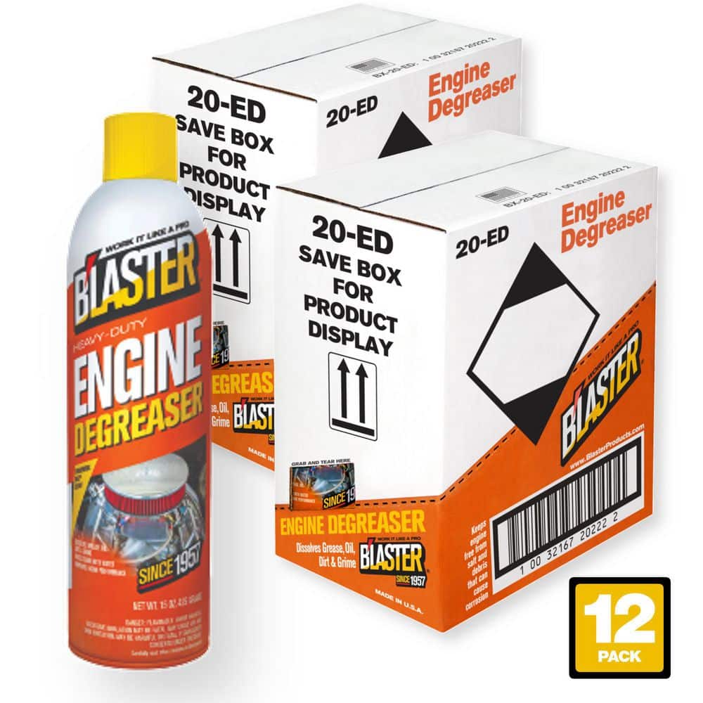 GUNK 15 oz. Original Heavy-Duty Engine Degreaser and Cleaner Spray EB1CA/6  - The Home Depot