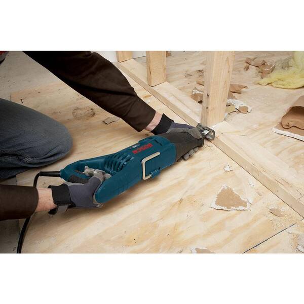 Bosch - 11 Amp Corded 1-1/8 in. Variable Speed Stroke Reciprocating Saw with All-Purpose Blade and Jobsite Bag