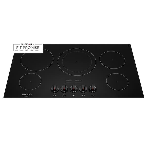 FRIGIDAIRE GALLERY 36 in. Radiant Electric Cooktop in Black with 5 Elements