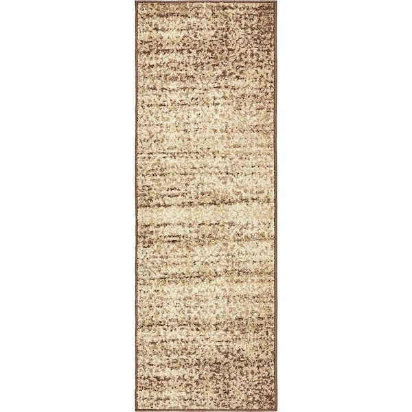 Unique Loom Autumn Traditions Beige 2' 0 x 6' 0 Runner Rug