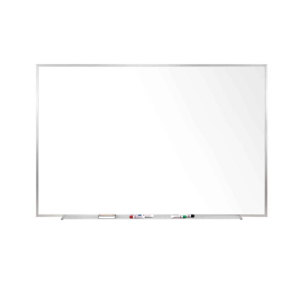 ghent M1 48 in. x 120 in. Magnetic Porcelain Whiteboard with