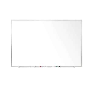 M1 24 in. x 36 in. Magnetic Porcelain Whiteboard with Aluminum Frame 1-Pack