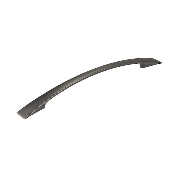 Richelieu Hardware Silverthorn Collection 6 5/16 in. (160 mm) Antique Nickel Modern Cabinet Arch Pull