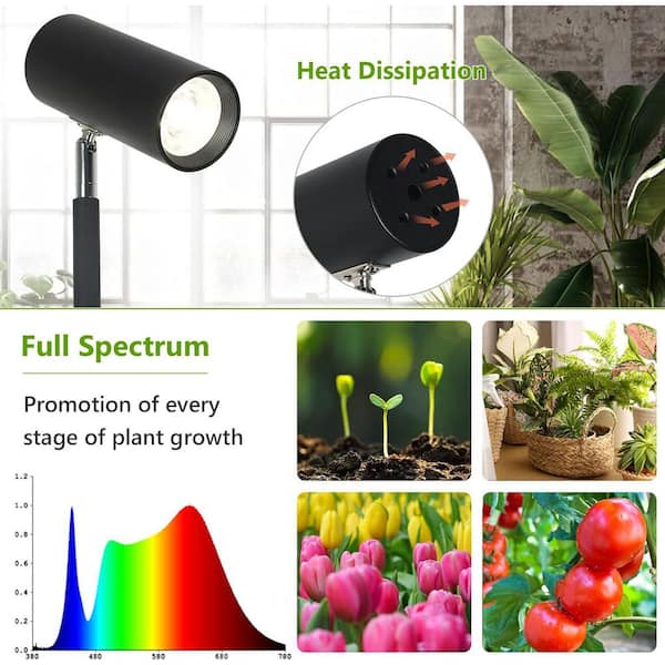ARISKEEN 6-Level Height Grow Lights Stand for Indoor Plants w/20