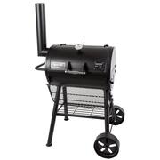 Signature Heavy-Duty Compact Barrel Charcoal Grill in Black