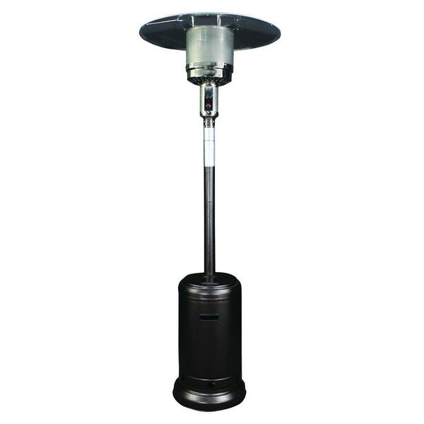 HomComfort 40,000 BTU Hammer Tone Bronze Round Mushroom Style Gas Patio Heater