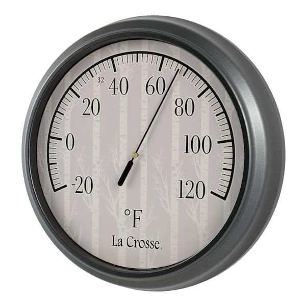 Lacrosse 104-108-A 8 in. Round Indoor & Outdoor Dial Americana