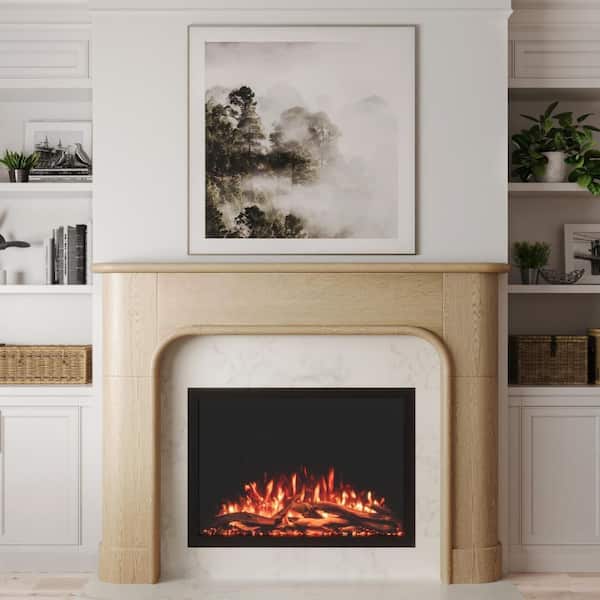 Modern Ember Sabine 72 in. x 54 in. Overall Dims Full Surround