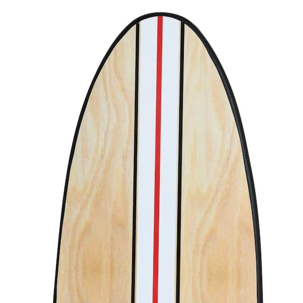 Striped Surfboard Wall Art