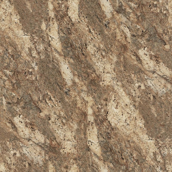 FORMICA 3 in. x 5 in. Laminate Sheet Sample in 180FX Lapidus Brown with Radiance Finish