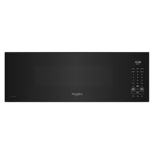 30 in. Over-the-Range Microwave in Black with Our Best Ventilation