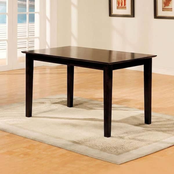 Baxton Studio Britte Walnut Dining Table 167-10807-HD - The Home Depot