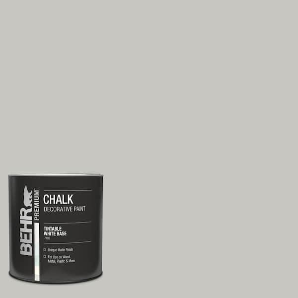 BEHR PREMIUM 1 qt. #PPU24-16 Titanium Interior Chalk Decorative Paint