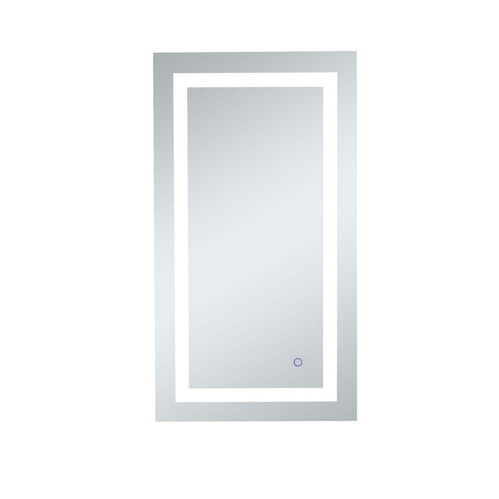 Timeless 20 in. W x 36 in. H Framed Rectangular LED Light Bathroom Vanity M