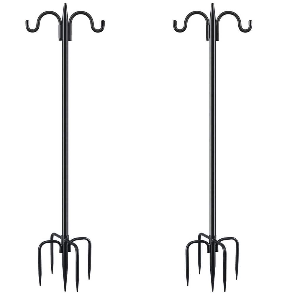 PALEO 108 in. Double Shepherds Hook for Outdoor, 2-Pack price history on PriceWatchPro