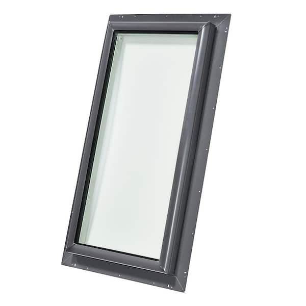 VELUX 22-1/2 in. x 30-1/2 in. Fixed Pan-Flashed Skylight with Tempered Low-E3 Glass