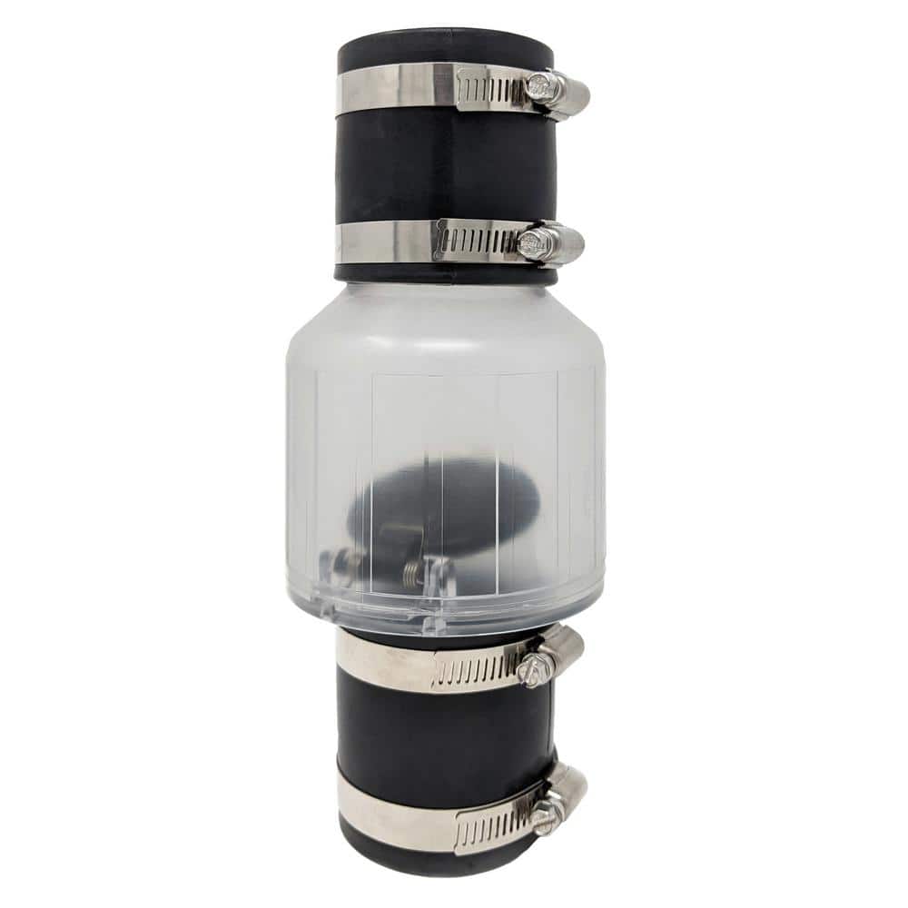 Reviews for PumpSpy 2 in. Silent Clear Sewage or Sump Pump Check Valve