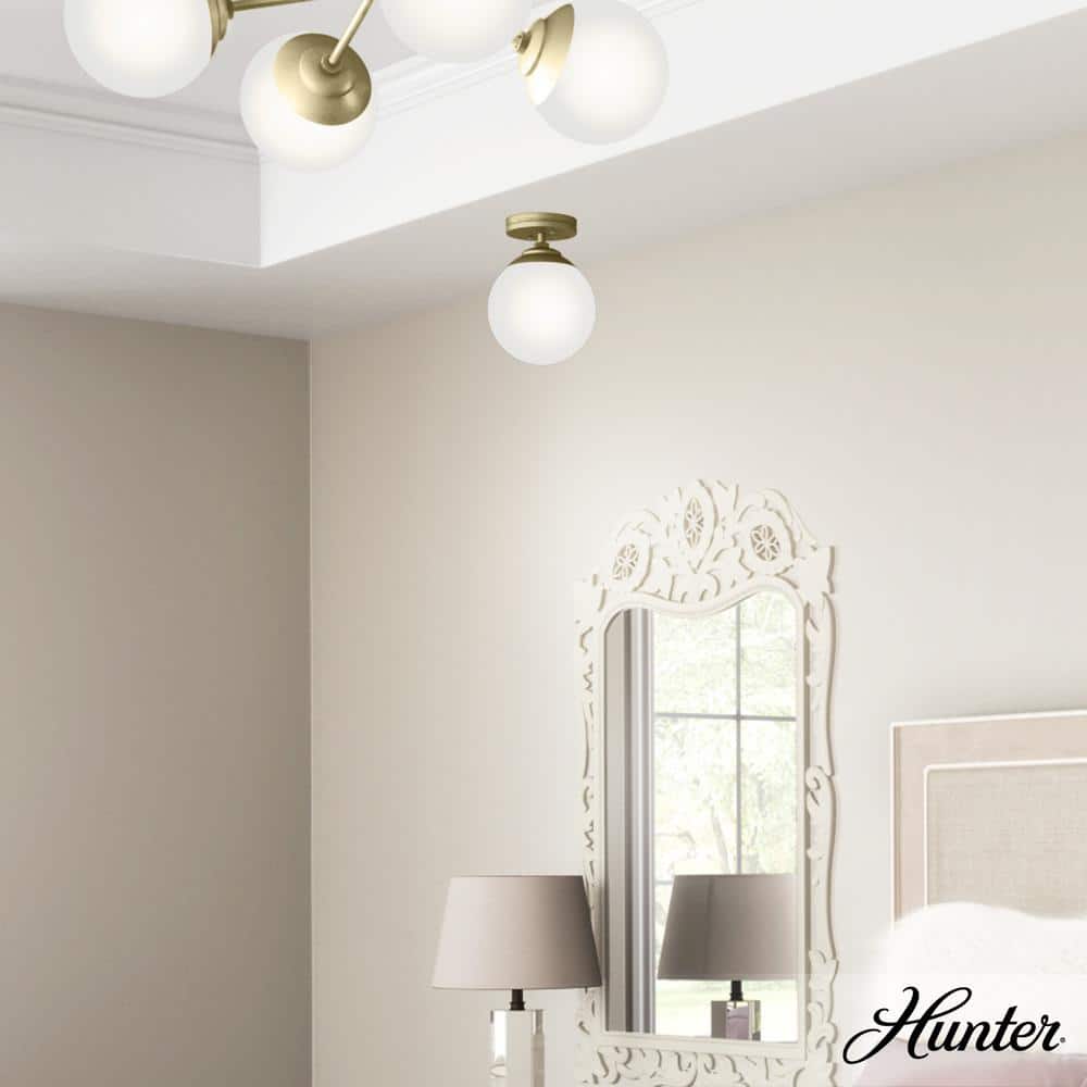 Hepburn 1 Light Modern Gold Brass Flush Mount Bedroom Light price history on PriceWatchPro