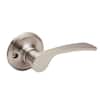 Satin Stainless Steel INOX RA213DL-32D Rosette Left-Hand Half Dummy with Cabernet Lever 