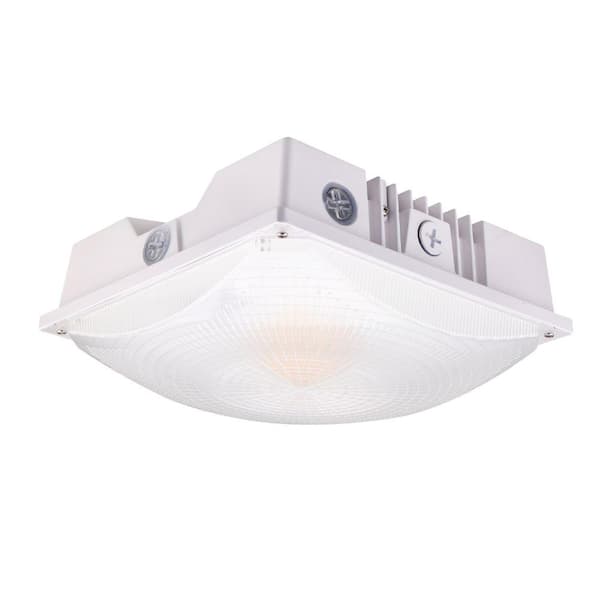 ETi 200 Watt Equivalent White Integrated LED Canopy Light 3100