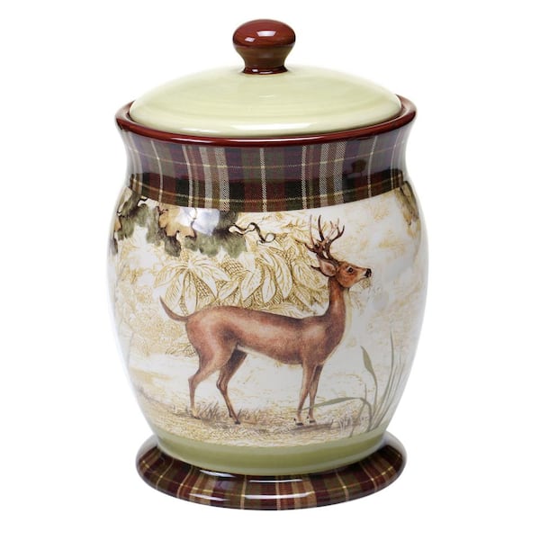 Certified International The Rustic Nature Collection 10 in. Biscuit Jar
