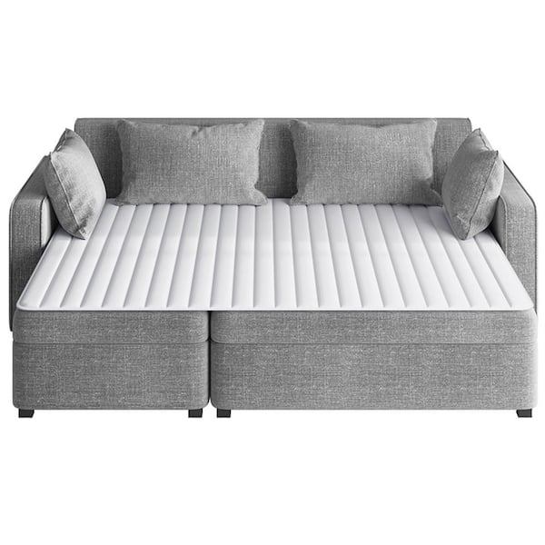 0.75 in. Queen Size Ultra Soft Microfiber Anti-Microbial Mattress Topper Waterproof Classic Channel Quilted Mattress Pad