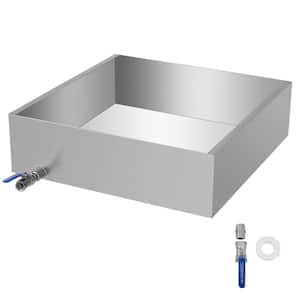 24 in. x 24 in. x 7 in. Maple Syrup Evaporator Pan 304-Stainless Steel Maple Syrup Cooker for Boiling Maple Syrup