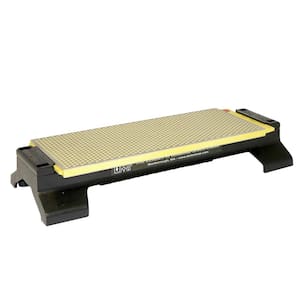 10 in. Extra-Fine/Fine DuoSharp Bench Stone with Base