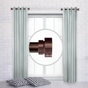 Two Sizes Squire Curtain Rod in Bronze 