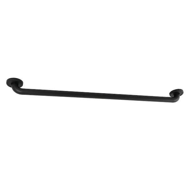 Kingston Brass Laurel 36 in. x 1-1/4 in. Grab Bar in Matte Black