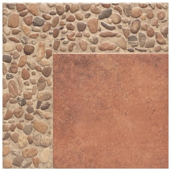 Merola Tile Castellon Cotto 8 in. x 8 in. Ceramic Floor and Wall Take Home Tile Sample