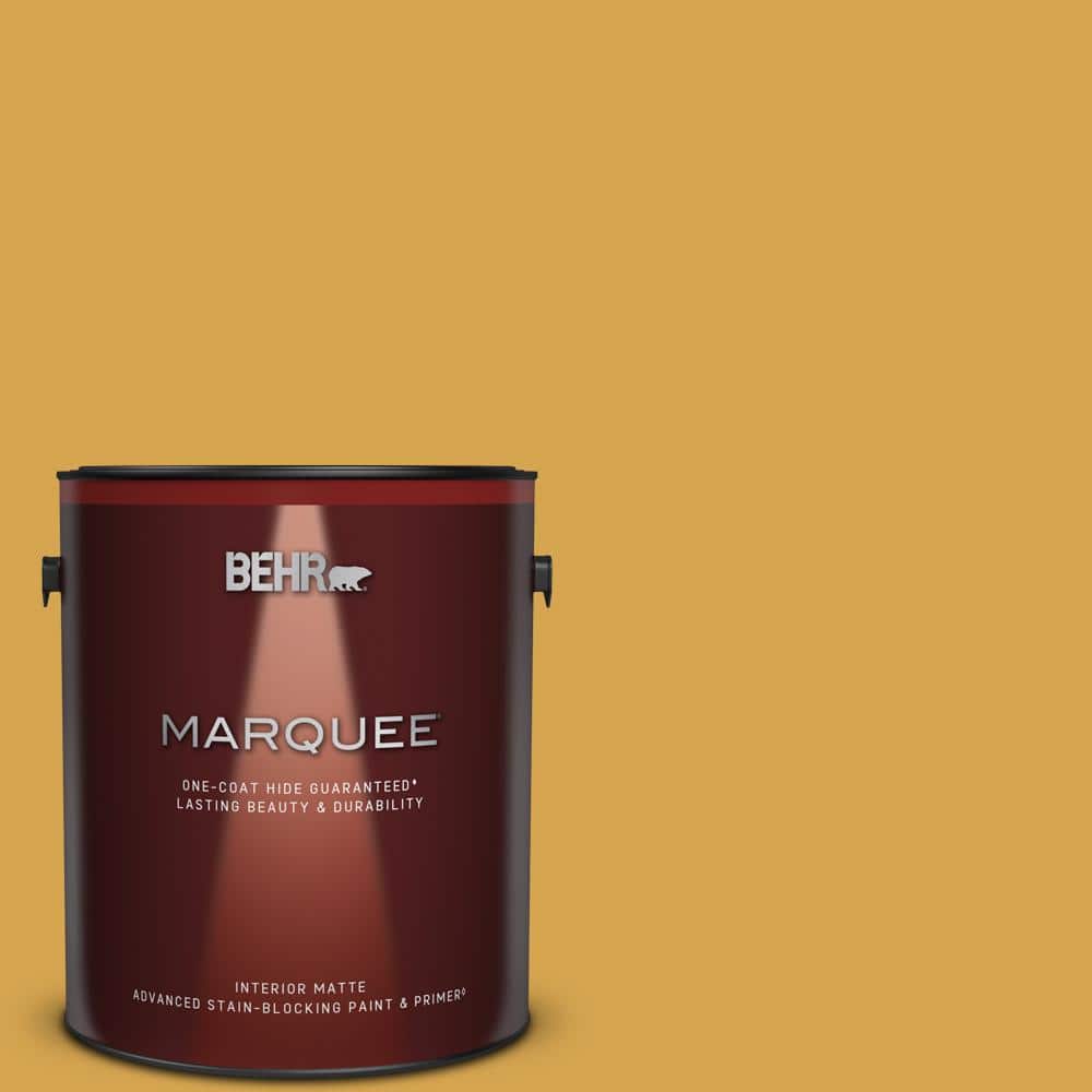 BEHR MARQUEE 1 gal. M2906 Plantain Chips Matte Interior Paint