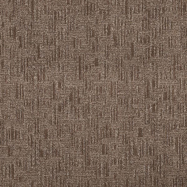 Lifeproof with Petproof Technology Crystal Cavern - Argonite-Brown 12 ft. 45 oz. Triexta PET Pattern Installed Carpet