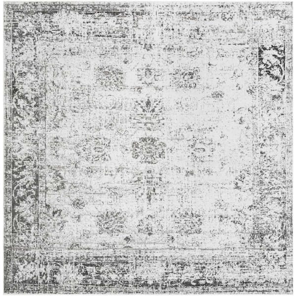 Unique Loom Sofia Casino Gray 13 ft. x 13 ft. Area Rug