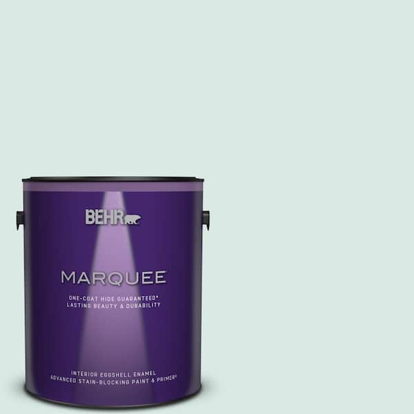 BEHR MARQUEE 1 gal. Home Decorators Collection #HDC-WR15-5 Arctic Flow Eggshell Enamel Interior Paint & Primer