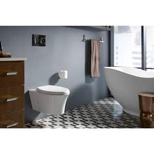 Veil Wall-Hung 1-piece Elongated Toilet White, Seat Included