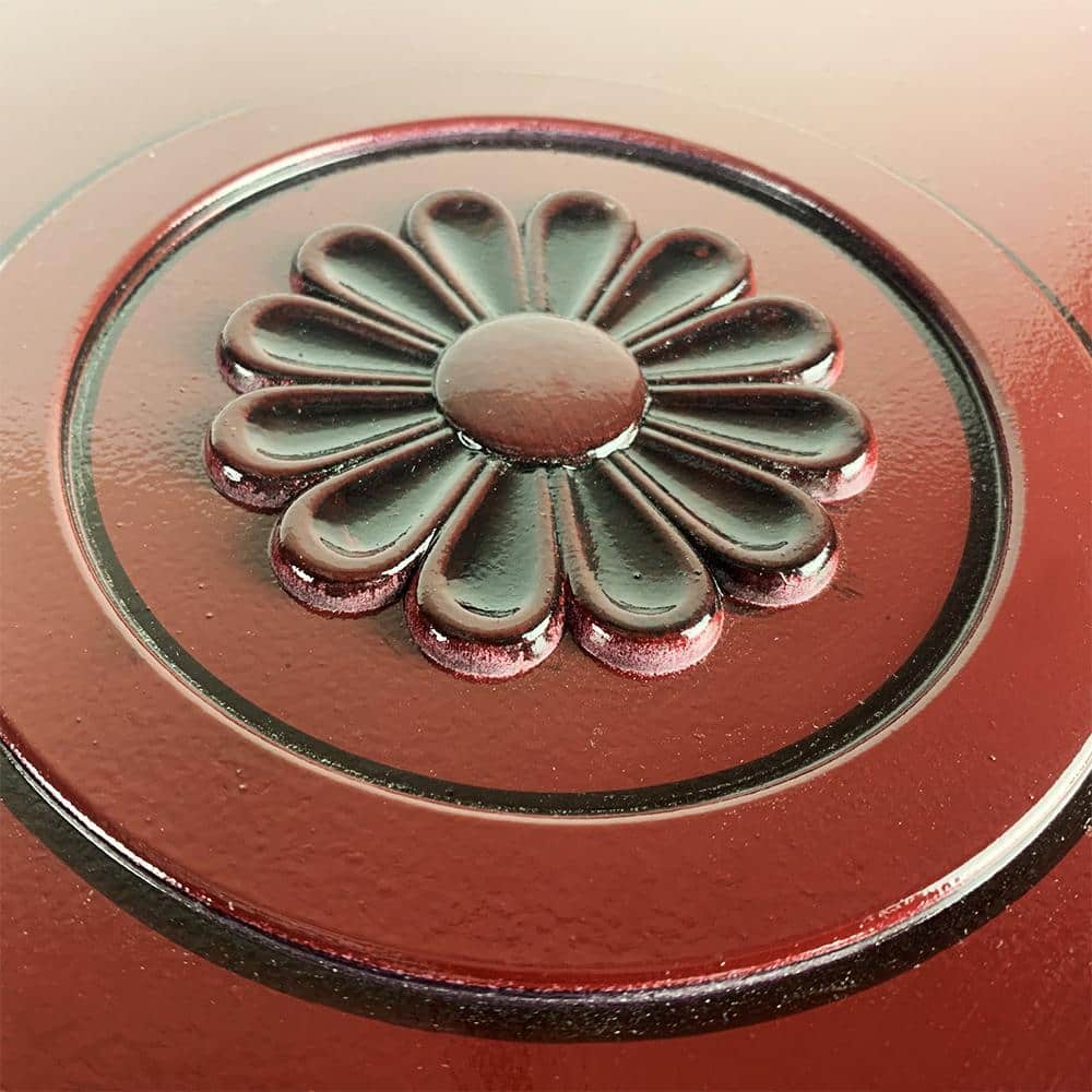 Colony Square 16" Oxblood Resin & Ceramic Outdoor Planter