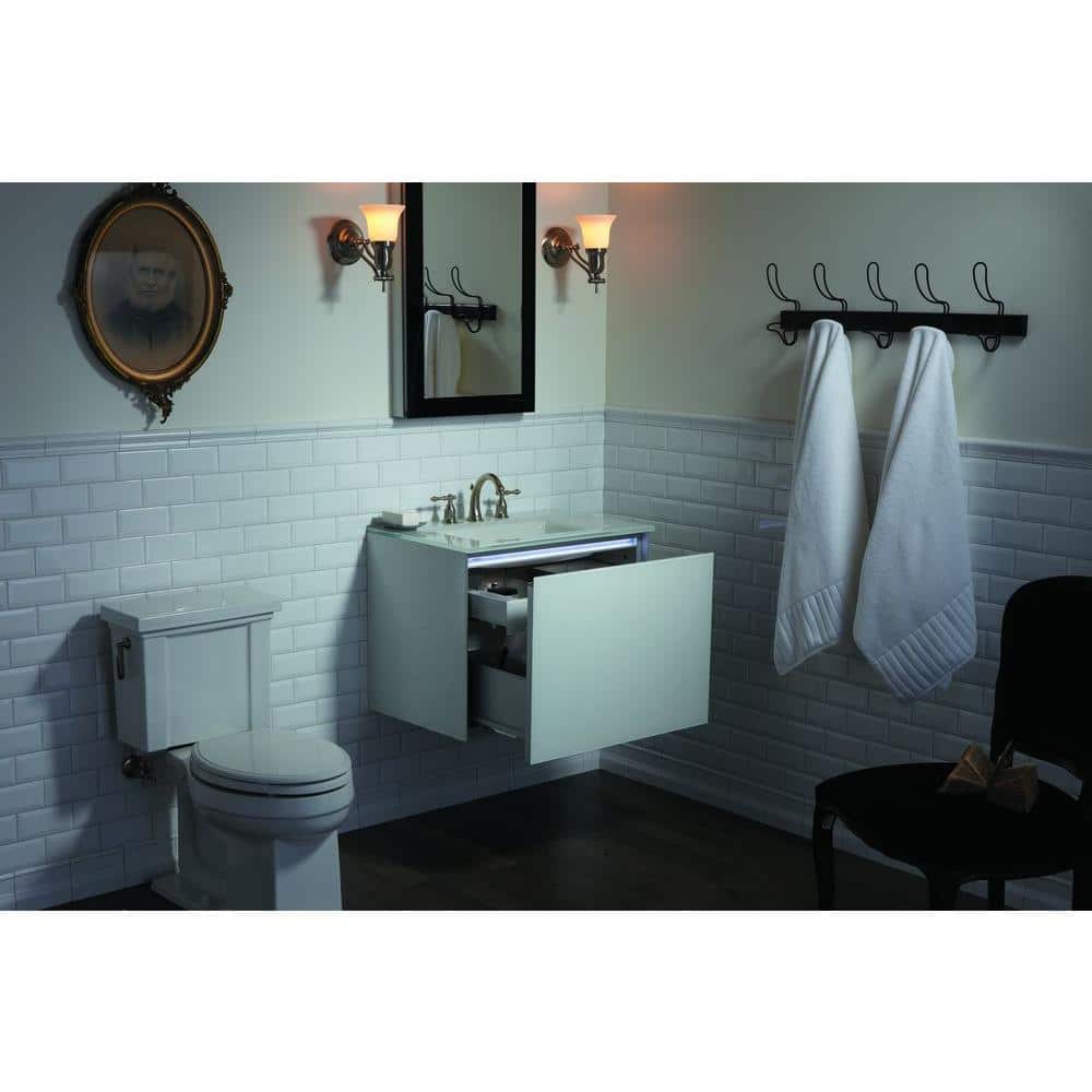 White High Efficiency Elongated Two-Piece Toilet