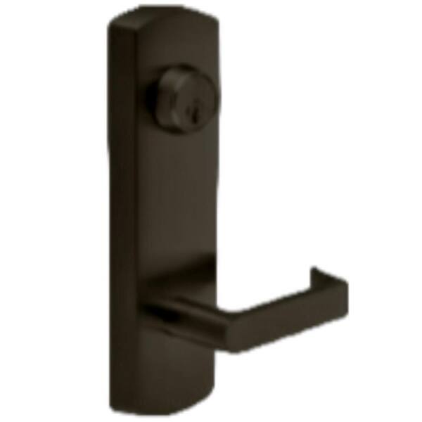 Heavy Duty Oil Rubbed Bronze Commercial Entry Escutcheon Lever Trim for Panic Exit Device
