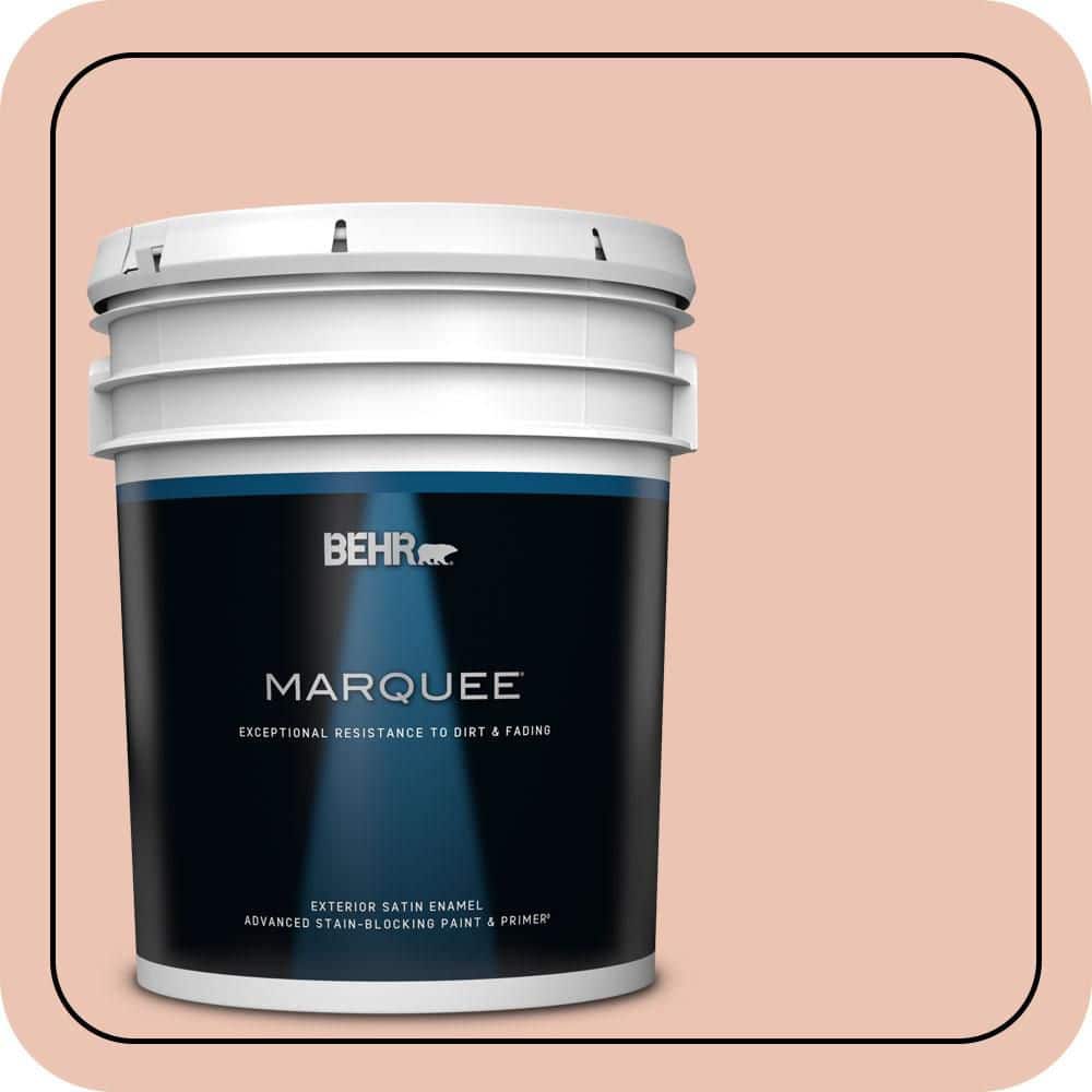 5 gal. Home Decorators Collection #HDC-CT-14 Coral Coast Satin Enamel Exterior Paint & Primer product image for price tracking